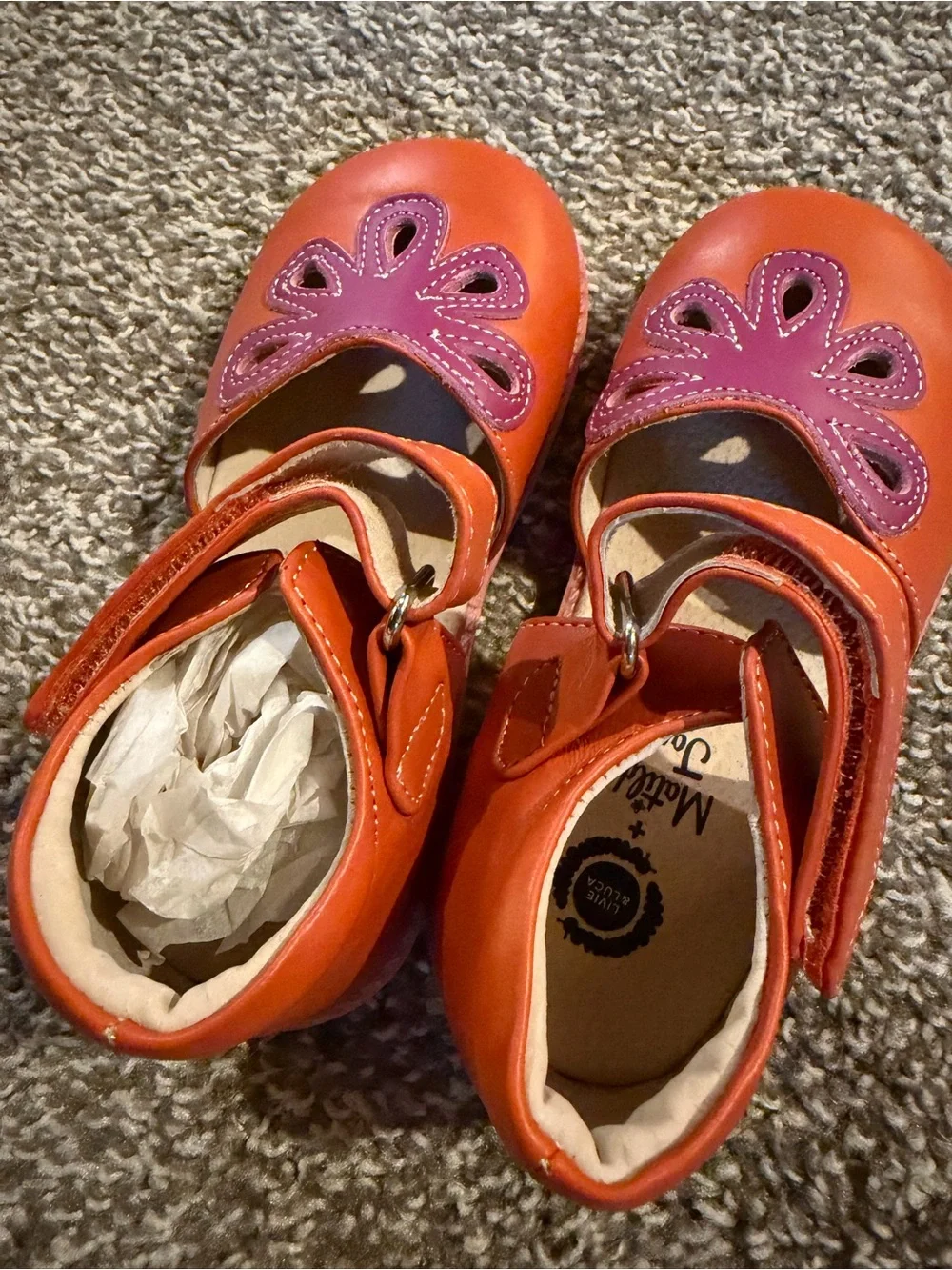 NEW w BOX! Livie & Luca Smooth Leather Matilda Janes size 12
